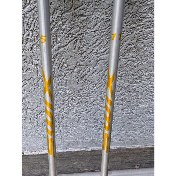 Swix All-Mountain Ski Poles | 115cm (46") | Silver & Yellow - Picture 3 of 6